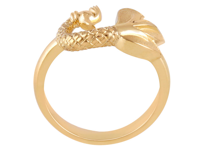 22K Yellow Gold Peacock Ring